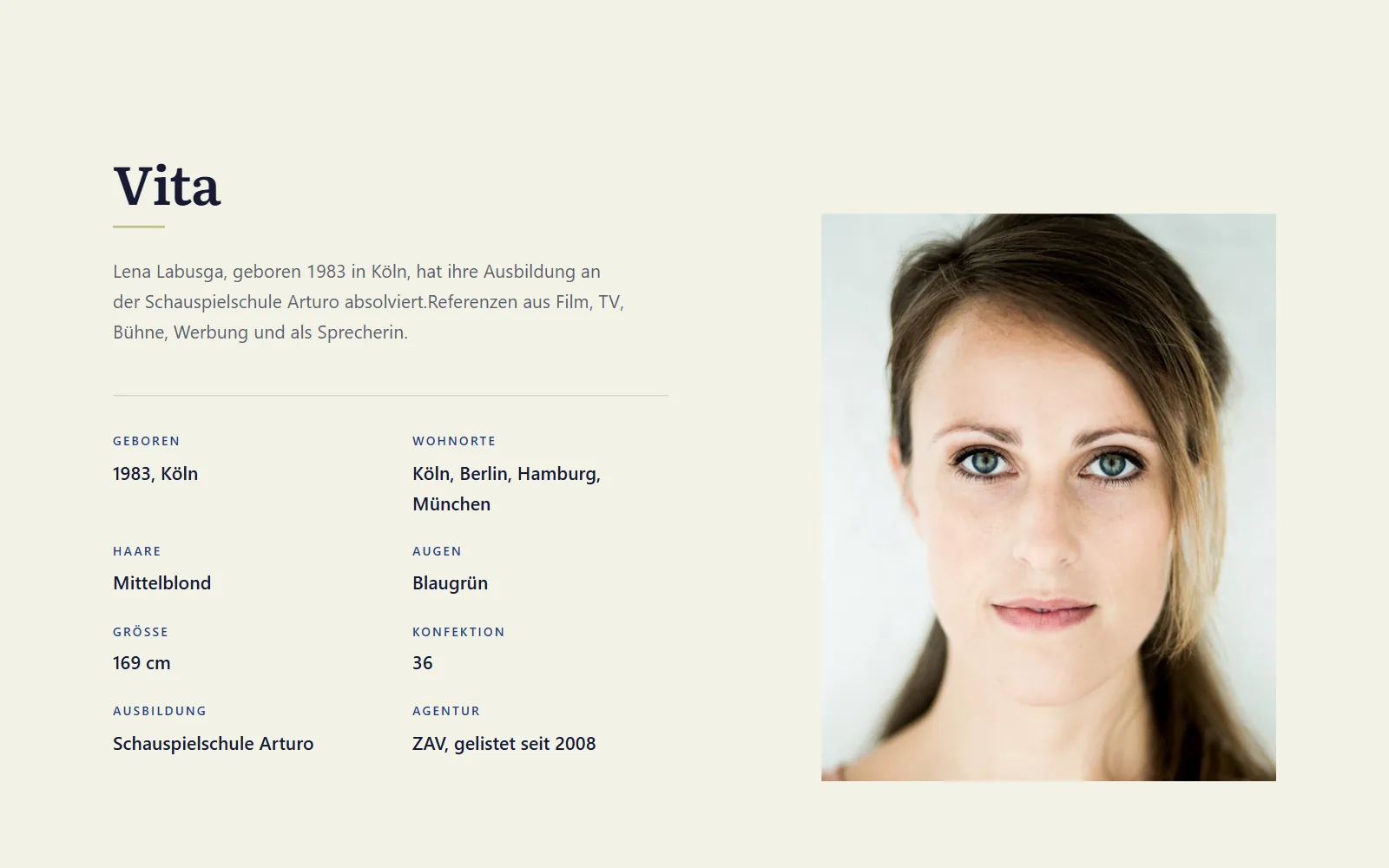 Lena Labusga — Visual 2